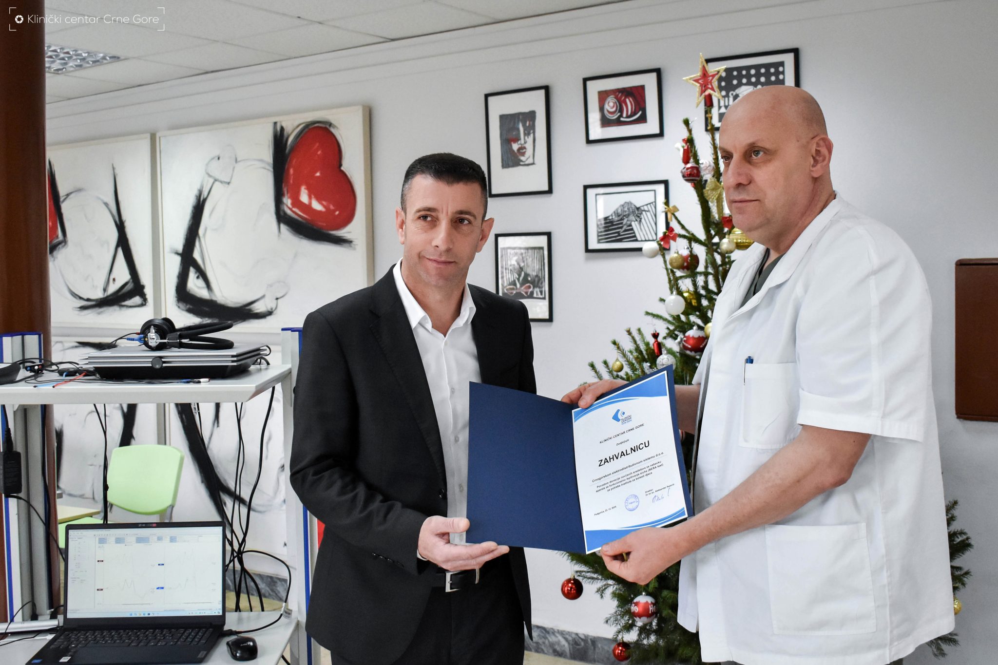 Institut za bolesti djece nabavio aparat za funkcionalno ispitivanje sluha zahvaljujući donaciji CEDIS-a